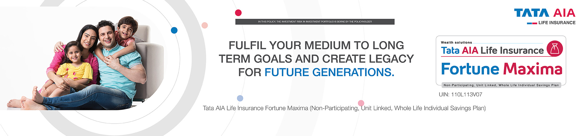  Tata AIA Life Insurance Fortune Maxima