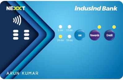 Nexxt Credit Card Online - IndusInd Bank
