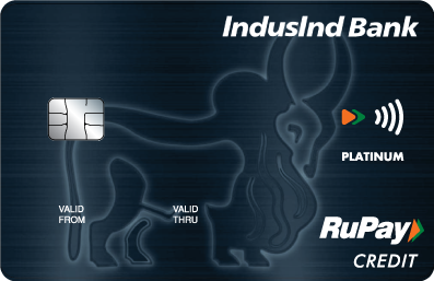 IndusInd Platinum RuPay Credit Card | IndusInd Bank