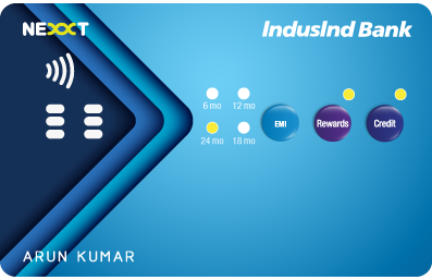 Nexxt Credit Card Online - IndusInd Bank