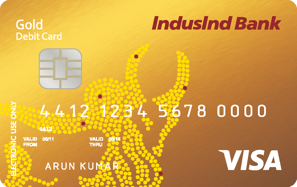 Gold Debit Card