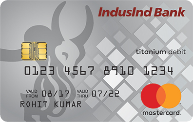 Titanium Debit Card on Indus Esteem Salary Account 