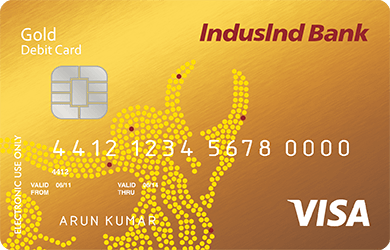 VISA Gold Debit Card: Minor Debit Card