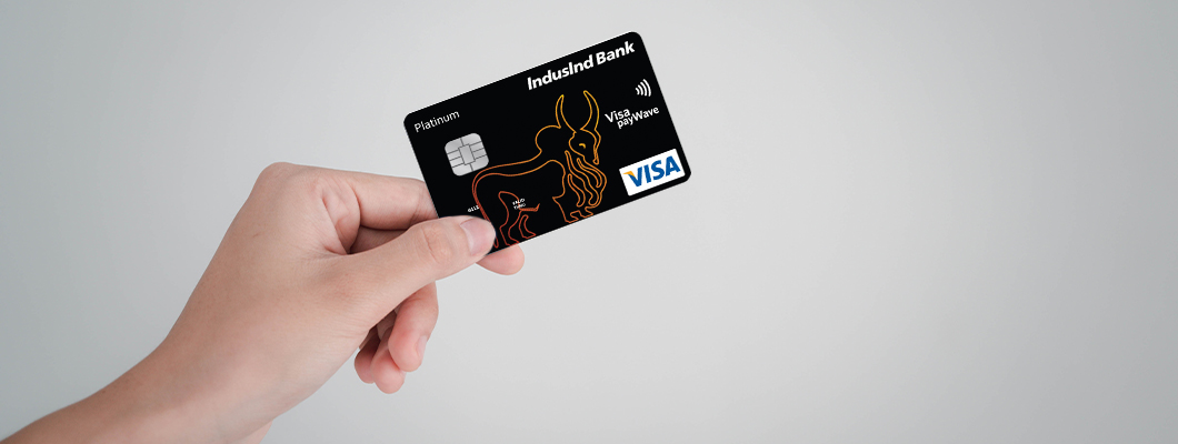 IndusInd Bank Platinum Visa Credit Card