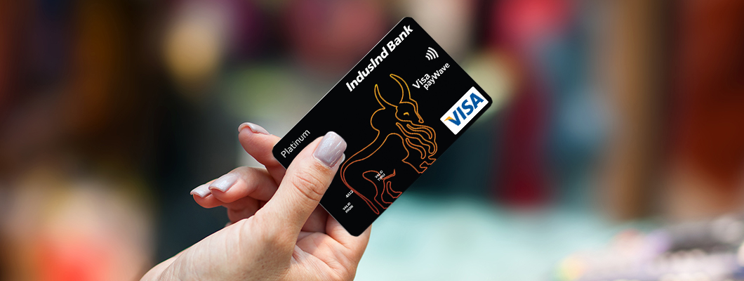 IndusInd Bank Platinum Visa Credit Card