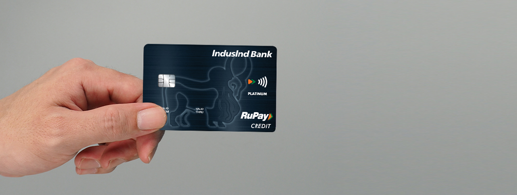 IndusInd Bank Platinum RuPay Credit Card