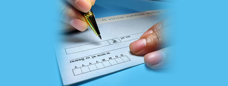 How to Fill a Cheque