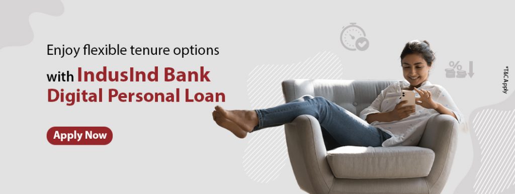 fleible tenure options with digital personal loan