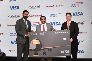 IndusInd Bank announces new partnership with Qatar Airways and British Airways IndusInd Bank announces new partnership with Qatar Airways and British Airways