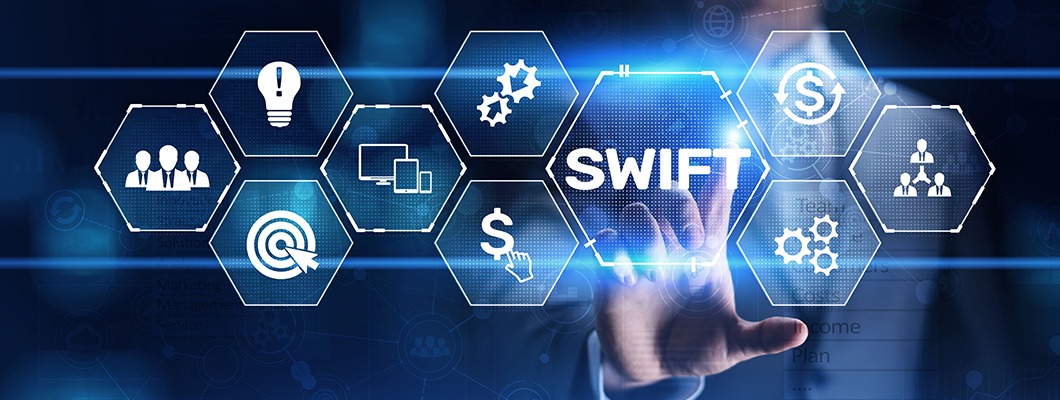 international transactions via SWIFT